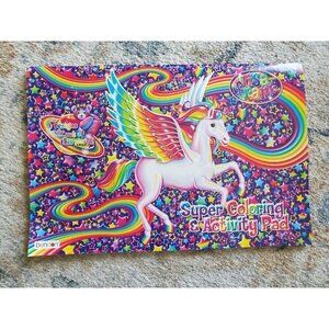 Lisa Frank Large Super Coloring & Activity Pad Book 16" x 11" 64 pgs Brand New